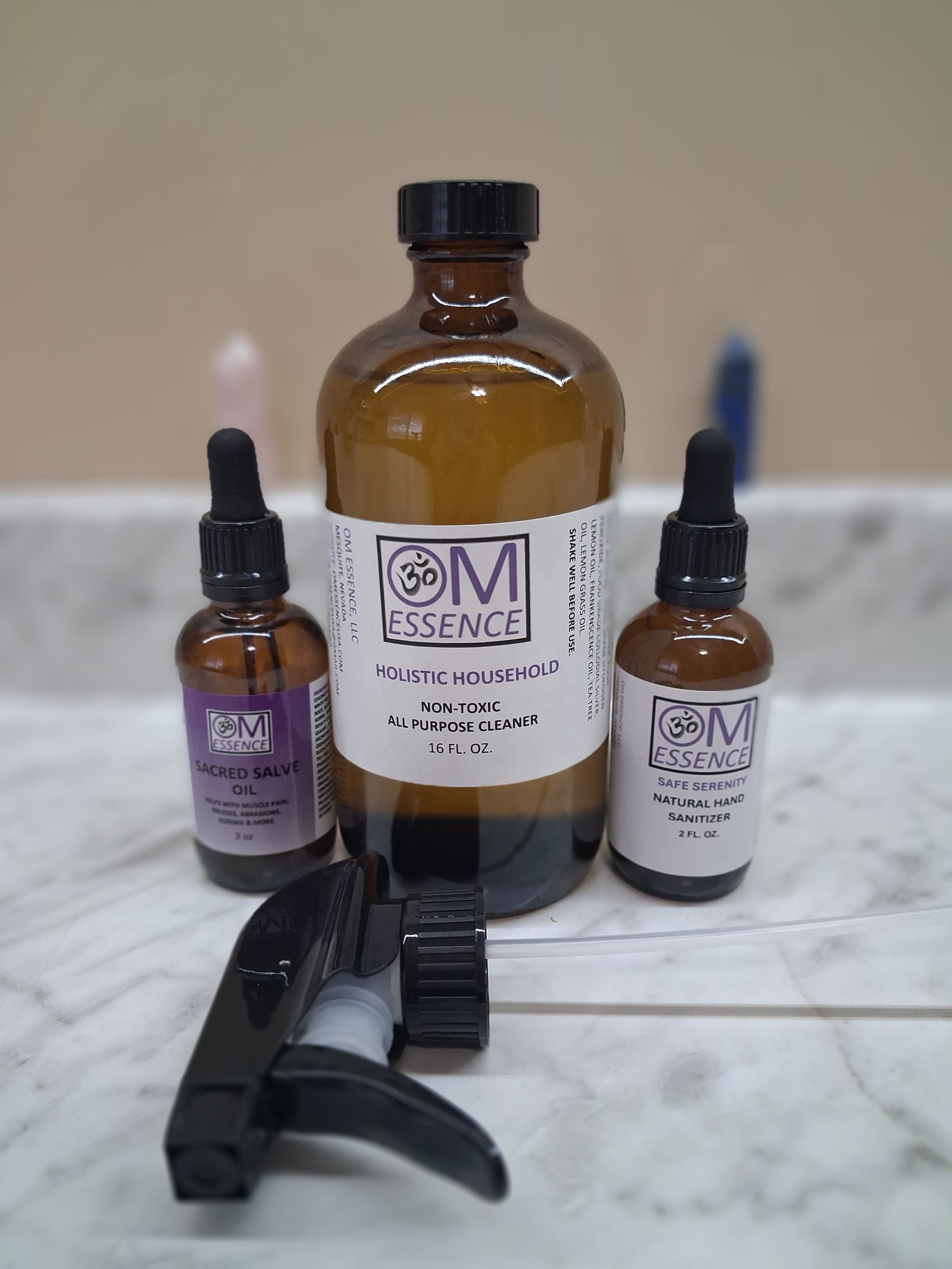 OM Starter Set-With Sacred Salve Oil Version
