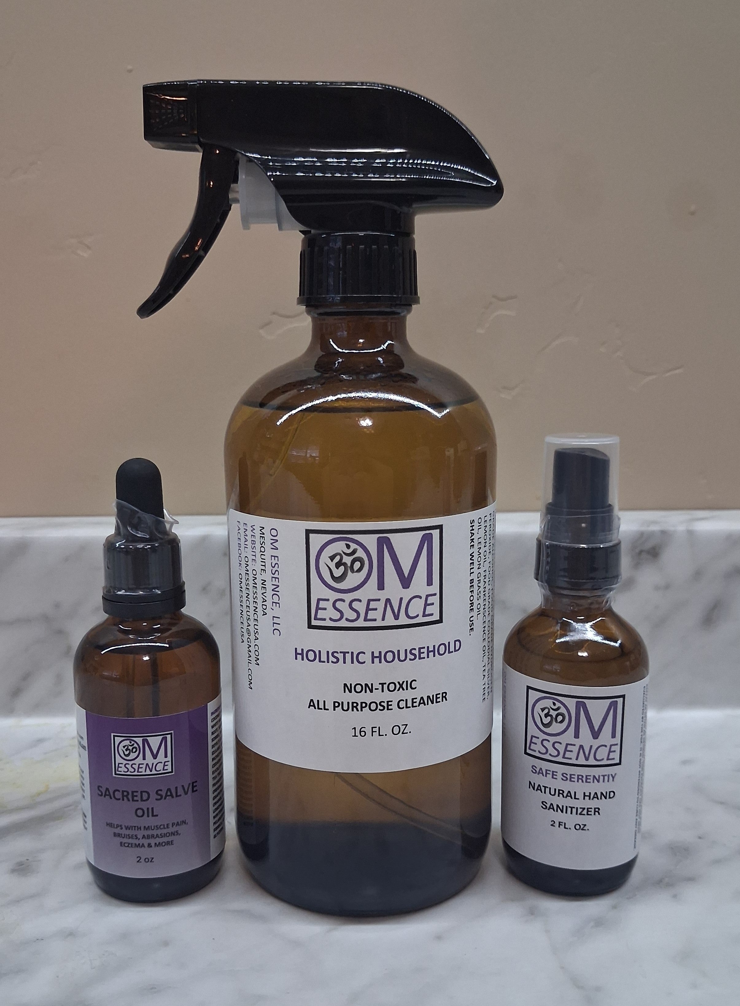 OM Starter Set-With Sacred Salve Oil Version