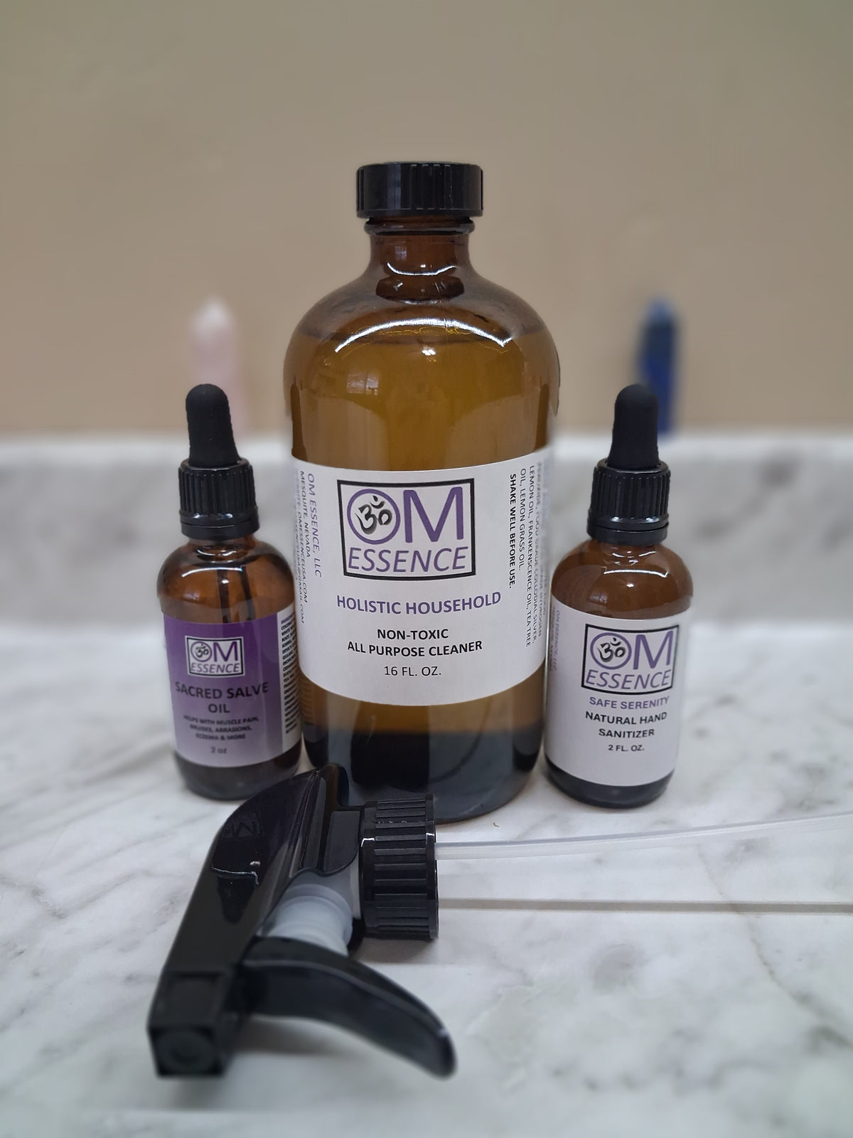 OM Starter Set-With Sacred Salve Oil Version